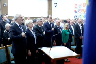 Hrvatski sabor obiljezio Dan sjecanja na genocid u Srebrenici